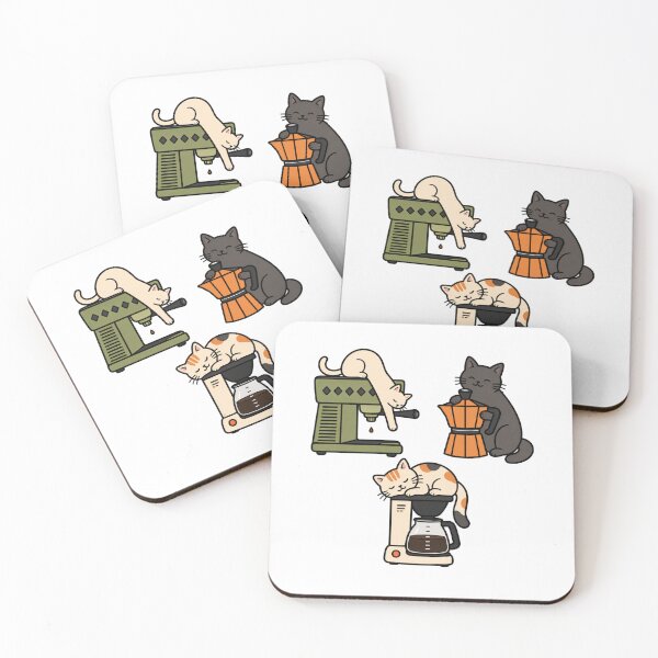 Item preview, Cats & Coffee designed and sold by LuloCreative.