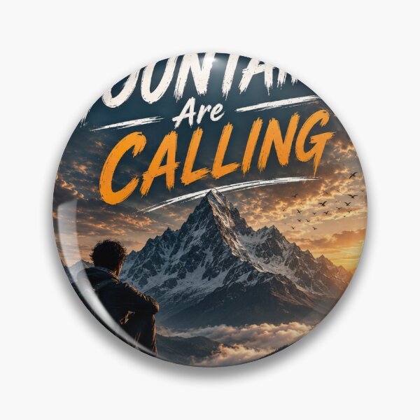 Item preview, The Mountains Are Calling Adventure Sunrise designed and sold by Ak-art-shop.