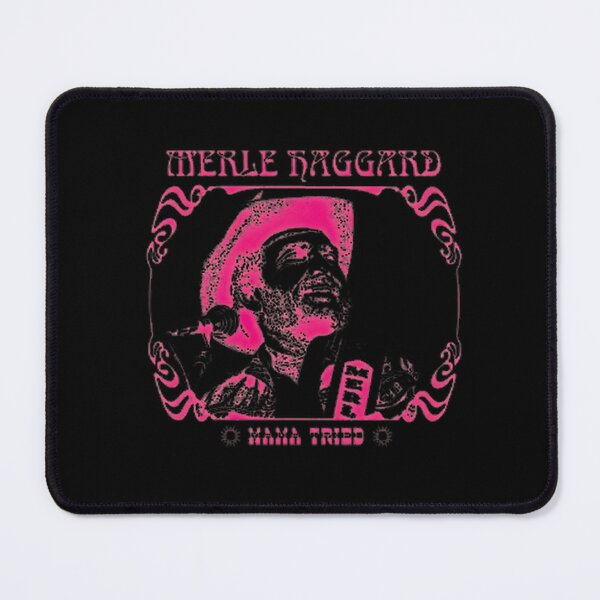 Item preview, Merle Haggard Mama Tried Retro Country Music Fan Design designed and sold by VincentMulisan1.