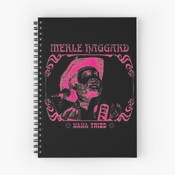 Item preview, Merle Haggard Mama Tried Retro Country Music Fan Design designed and sold by VincentMulisan1.