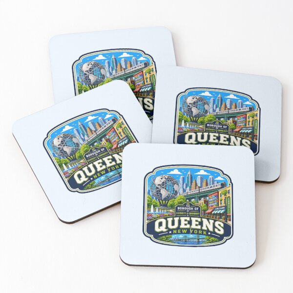 Item preview, Queens, New York - Skyline designed and sold by Myra365Art.