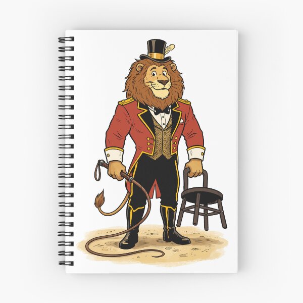 Item preview, The Circus Lion Lion Tamer Cartoon designed and sold by Museum Of Non-Existing Art.