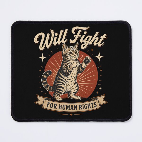 Item preview, Will Fights for Human Rights, FDT, Human Rights, Equality, Social Justice, Political Protest, Activist gift designed and sold by Cchotlan.