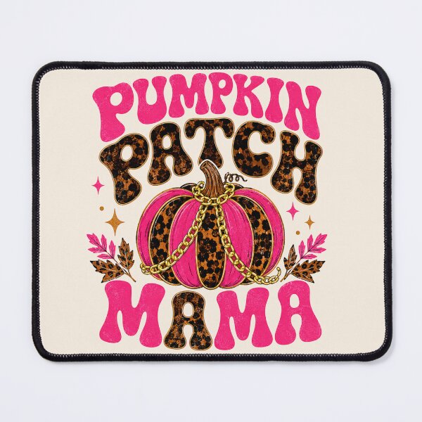 Item preview, Pumpkin Patch Mama Tortoise Print Pink Retro Mama Fall designed and sold by Yellowriversss.