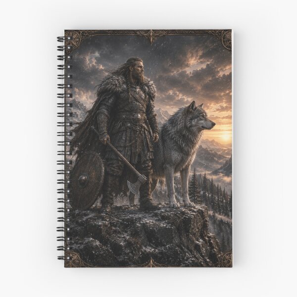 Item preview, Viking Wolf Guardian – Spirit of the Northern Wild designed and sold by i-corp.