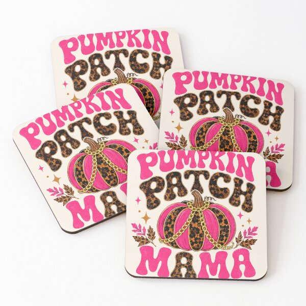 Artikelvorschau, Pumpkin Patch Mama Schildkrötenmuster Rosa Retro Mama Herbst entworfen und verkauft von Yellowriversss.