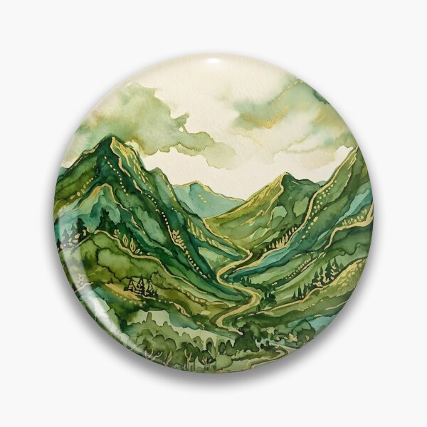 Item preview, Green Mountains  designed and sold by GraphicsClub.