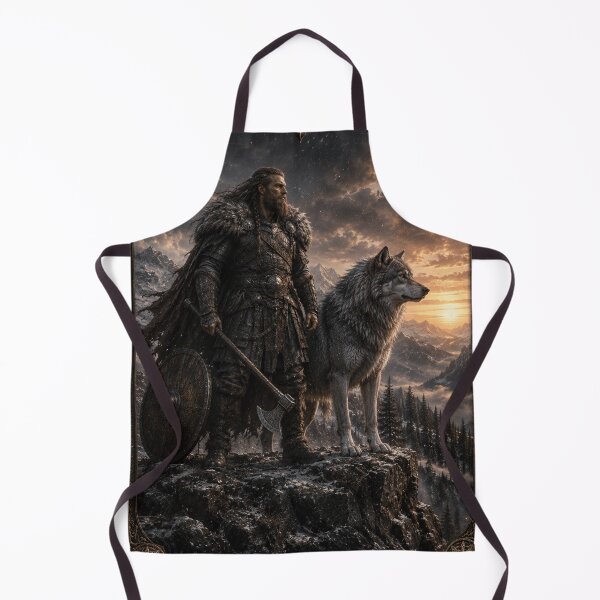 Item preview, Viking Wolf Guardian – Spirit of the Northern Wild designed and sold by i-corp.