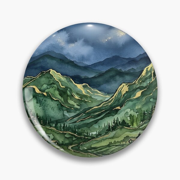 Item preview, Green Mountains  designed and sold by GraphicsClub.