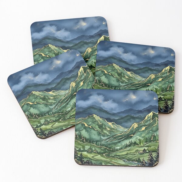 Item preview, Green Mountains  designed and sold by GraphicsClub.
