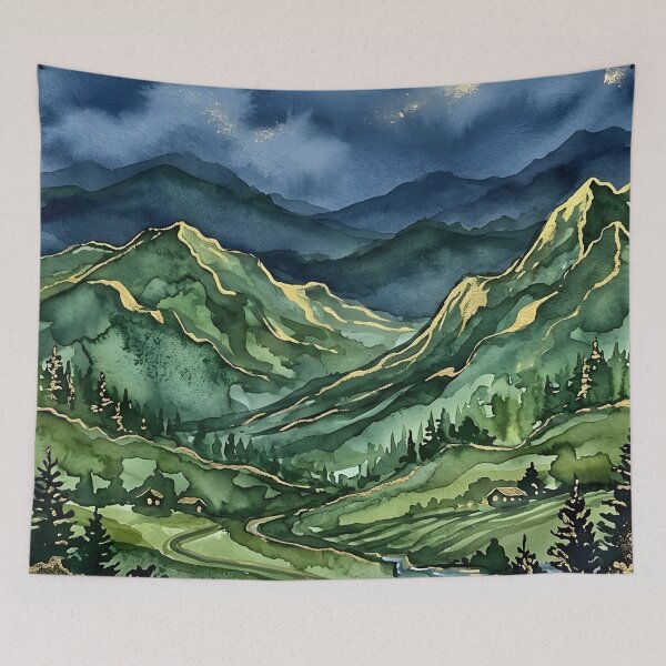 Item preview, Green Mountains  designed and sold by GraphicsClub.