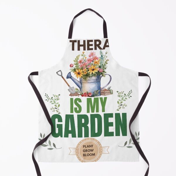 Item preview, My Therapy Is My Garden Funny Gardening Plant Lover T-Shirt designed and sold by Uvclick.