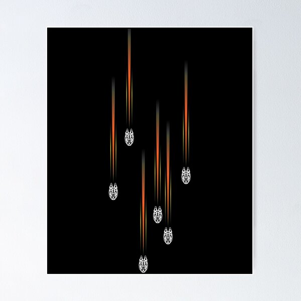 Item preview, Odst Drop Pods - White Pods With Orange Red Streaks designed and sold by Alyzah-Maughan.