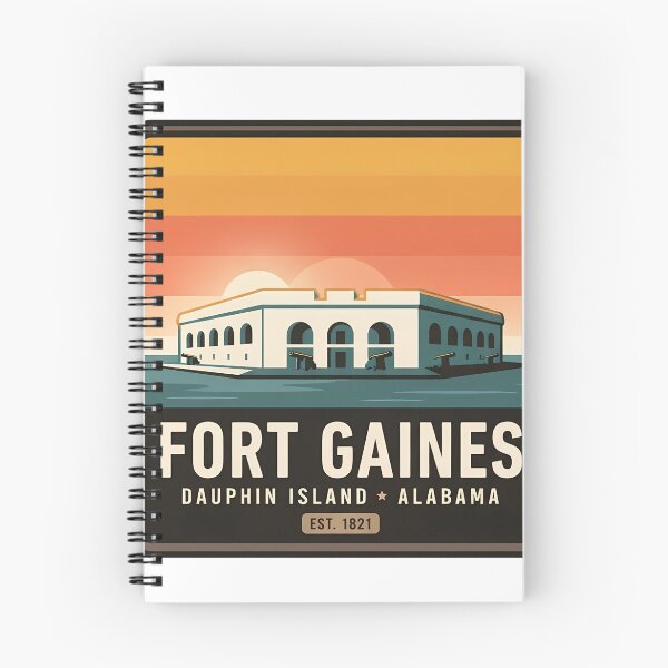 Item preview, Fort Gaines Dauphin Island Alabama designed and sold by DetourDgn.