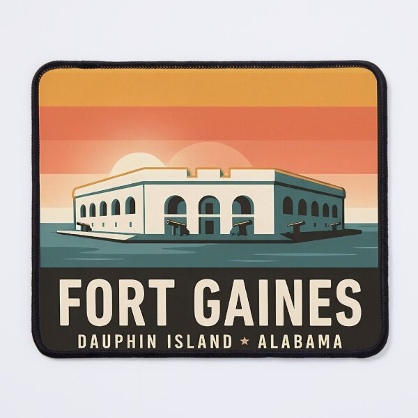 Item preview, Fort Gaines Dauphin Island Alabama designed and sold by DetourDgn.
