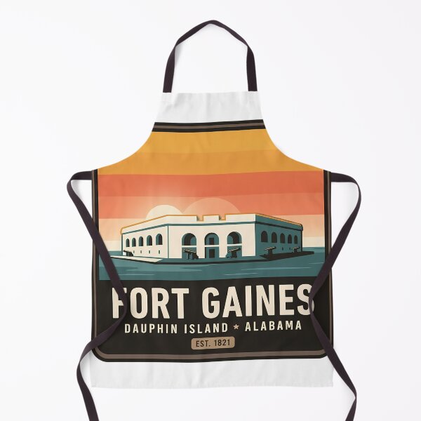 Item preview, Fort Gaines Dauphin Island Alabama designed and sold by DetourDgn.