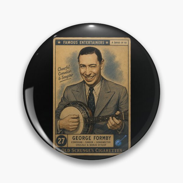 Item preview, George Formby - Trading Card designed and sold by halibutgoatramb.