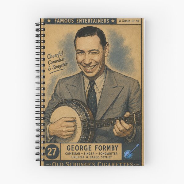Item preview, George Formby - Trading Card designed and sold by halibutgoatramb.