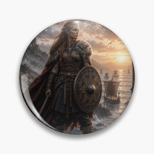 Item preview, Viking Shieldmaiden – Daughter of the Northern Sea designed and sold by i-corp.