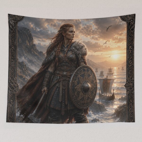 Item preview, Viking Shieldmaiden – Daughter of the Northern Sea designed and sold by i-corp.