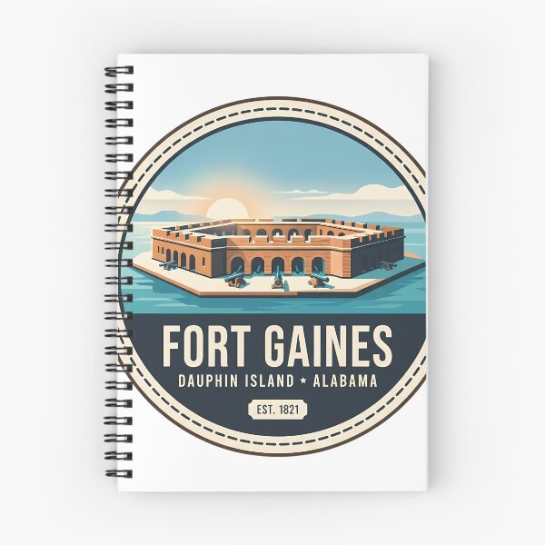 Item preview, Fort Gaines Dauphin Island Alabama designed and sold by DetourDgn.