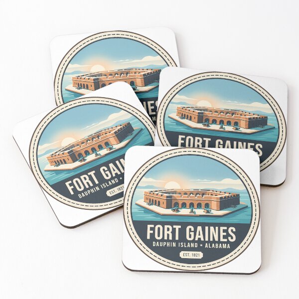 Item preview, Fort Gaines Dauphin Island Alabama designed and sold by DetourDgn.