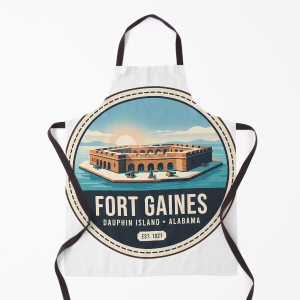 Item preview, Fort Gaines Dauphin Island Alabama designed and sold by DetourDgn.