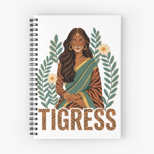 Item preview, Brown Queen Tigress Indian Pakistani Sri Lankan Woman Pride designed and sold by alltheprints.