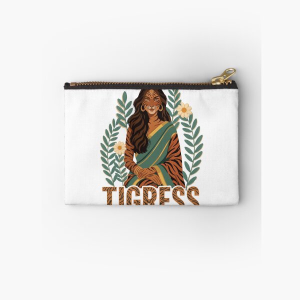 Item preview, Brown Queen Tigress Indian Pakistani Sri Lankan Woman Pride designed and sold by alltheprints.