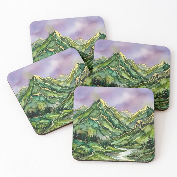Item preview, Green Mountains  designed and sold by GraphicsClub.