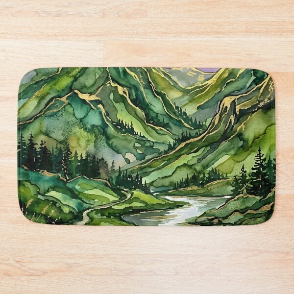 Item preview, Green Mountains  designed and sold by GraphicsClub.