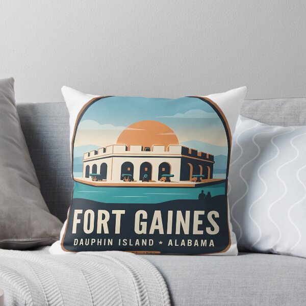 Item preview, Fort Gaines Dauphin Island Alabama designed and sold by DetourDgn.