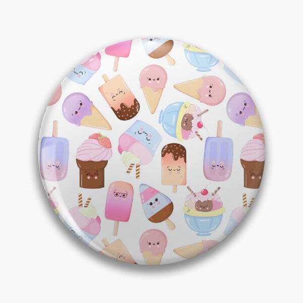 Item preview, Icecream Sundae Sweet Treats Allover Pattern designed and sold by TeeGeeTees.