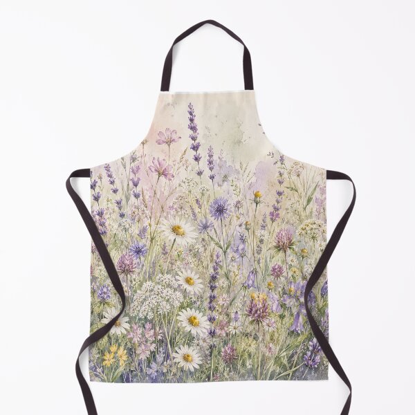 Item preview, Dreamy Watercolor Wildflower Meadow designed and sold by teemix.