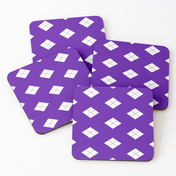Item preview, Takeda Bishi Diamond Pattern - Traditional Purple Samurai Emblem / Japanese Crest designed and sold by 戦国まーけっと SENGOKU MARKET.