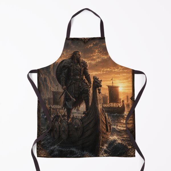 Item preview, Viking Raider at Sunset – Return of the Norse Warriors designed and sold by i-corp.