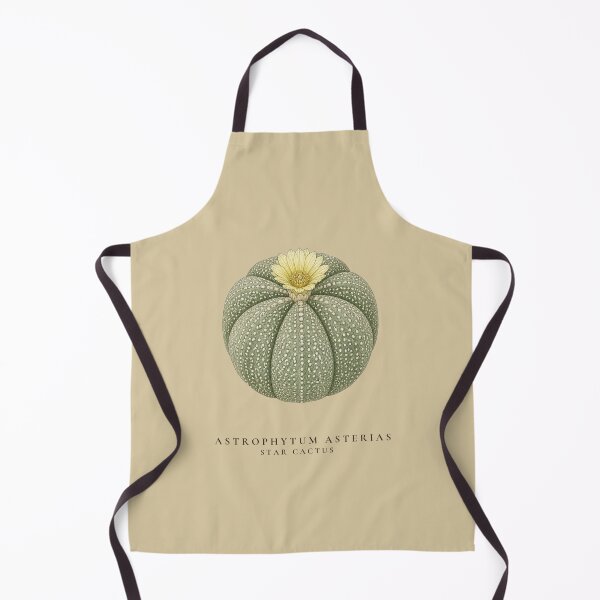 Item preview, Star Cactus Vintage Botanical Illustration Astrophytum Asterias designed and sold by Panom Suavichien.