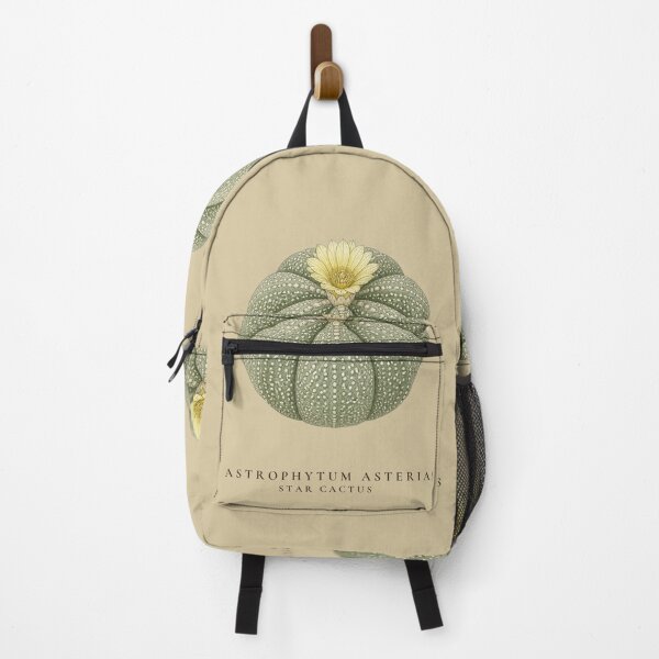 Item preview, Star Cactus Vintage Botanical Illustration Astrophytum Asterias designed and sold by Panom Suavichien.