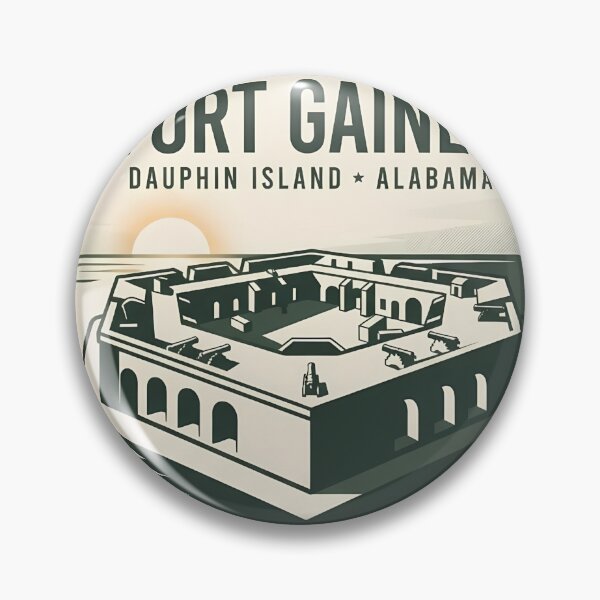 Item preview, Fort Gaines Dauphin Island Alabama designed and sold by DetourDgn.