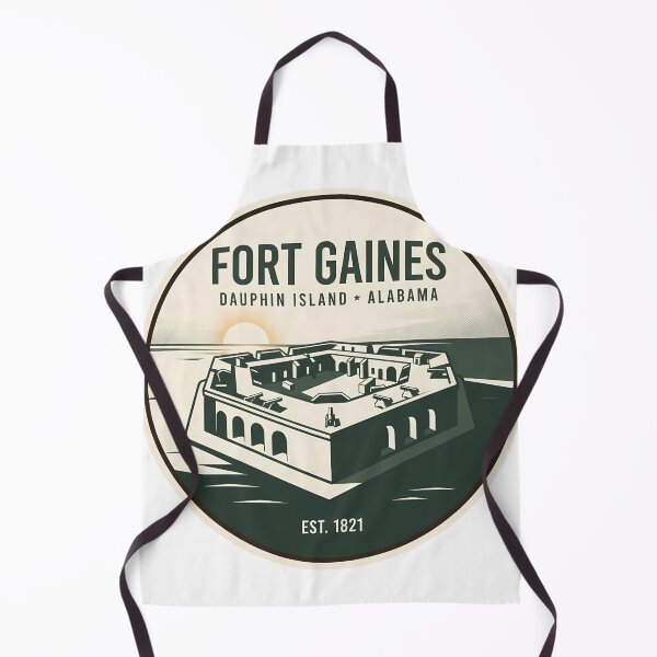 Item preview, Fort Gaines Dauphin Island Alabama designed and sold by DetourDgn.
