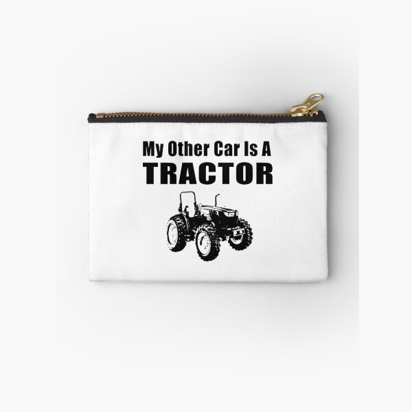 Item preview, My Other Car Is A Tractor Black _Amp_ White Illustration designed and sold by zurymacdougal.