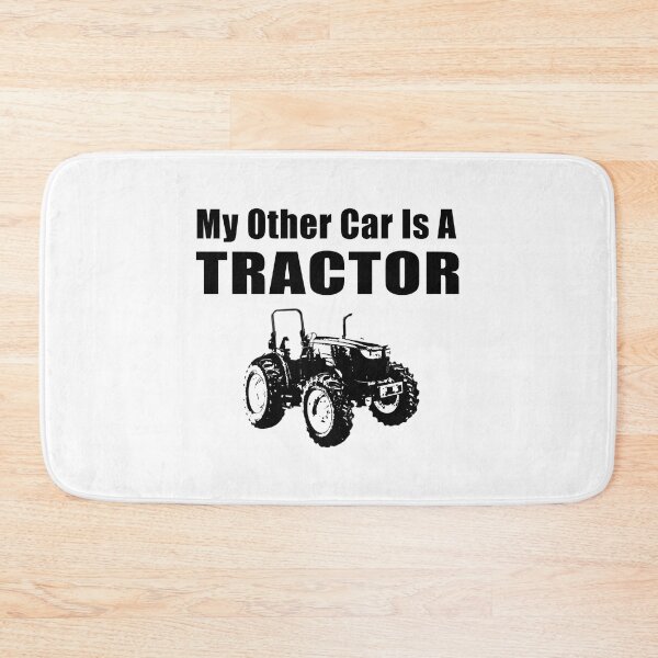 Item preview, My Other Car Is A Tractor Black _Amp_ White Illustration designed and sold by zurymacdougal.