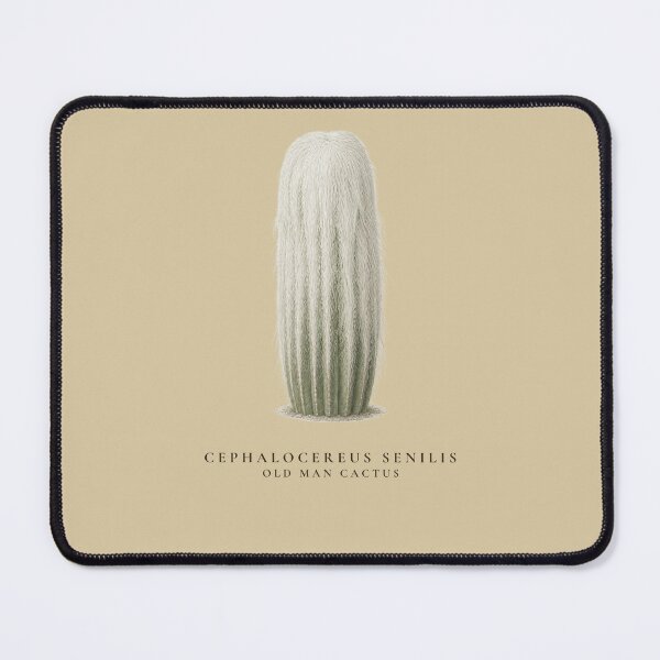 Item preview, Old Man Cactus Vintage Botanical Illustration Cephalocereus Senilis designed and sold by Panom Suavichien.