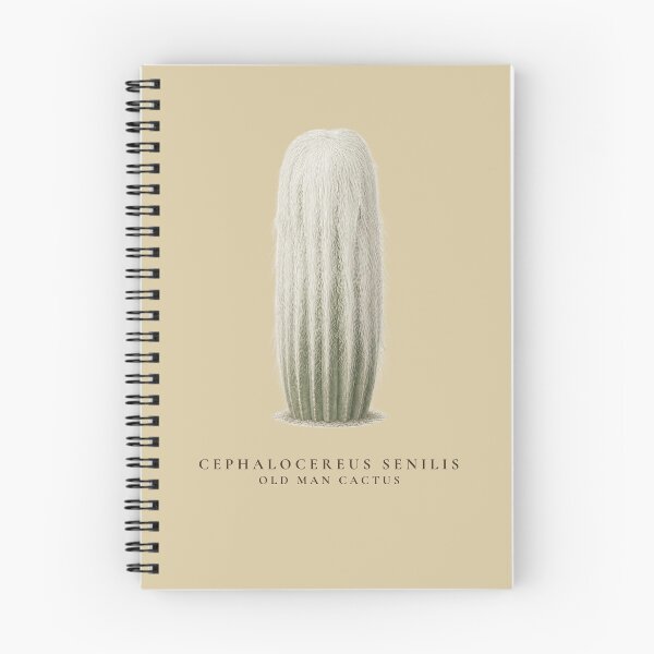 Item preview, Old Man Cactus Vintage Botanical Illustration Cephalocereus Senilis designed and sold by Panom Suavichien.