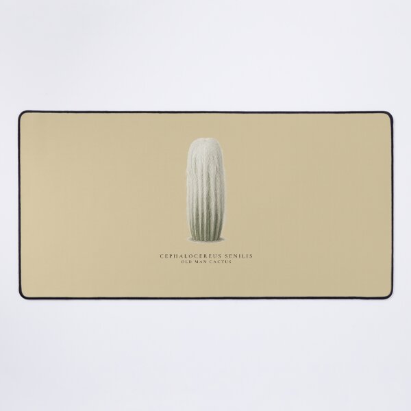 Item preview, Old Man Cactus Vintage Botanical Illustration Cephalocereus Senilis designed and sold by Panom Suavichien.