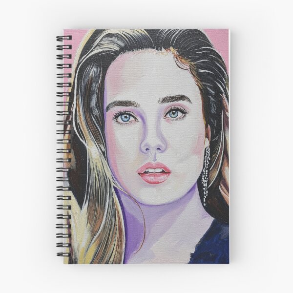 Item preview, Jennifer Connelly Realistic Portrait Painting designed and sold by Vicky021.