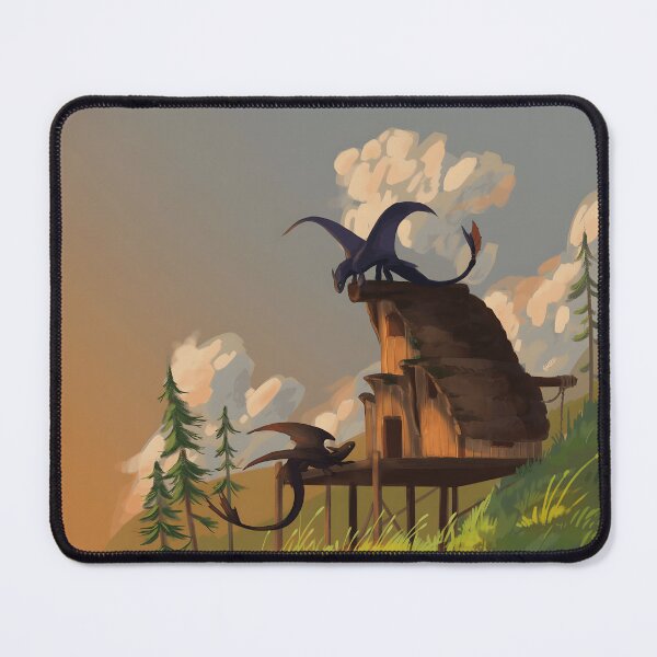 Item preview, Little Dragons Above the Mountain Cabin designed and sold by DianaVape.