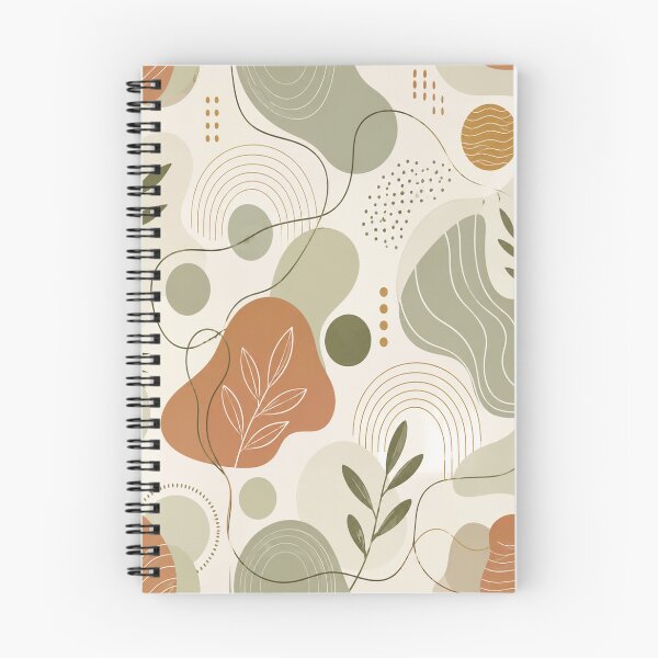 Item preview, Earthy Mid-Century Botanical Pattern designed and sold by teemix.
