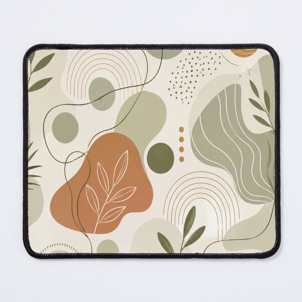 Item preview, Earthy Mid-Century Botanical Pattern designed and sold by teemix.