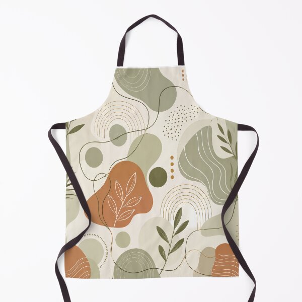 Item preview, Earthy Mid-Century Botanical Pattern designed and sold by teemix.